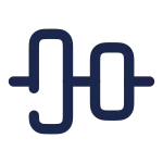 Align Vertical Center SVG Icon